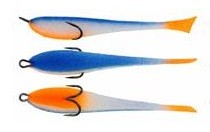 Рыбка поролоновая Grifon Сlassic с поджатым двойником (12см- 3шт)