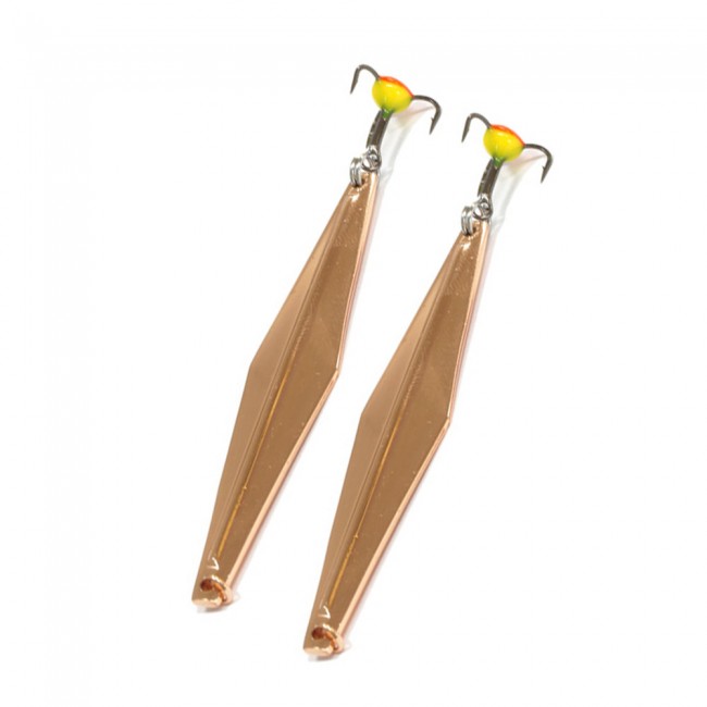 Блесна вертикальная Ecopro Joker, 55мм+Тройник