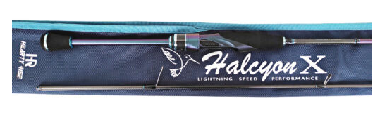 Удилище Спиннинговое Hearty Rise Halcyon X HAL-782L (Длина: 236см, Тест: 3-18г)