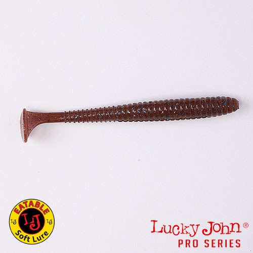 Виброхвосты Съедобные Lucky John Pro Series S-SHAD TAIL 3.8in (09.60) 5шт Виброхвосты Съедобные Lucky John Pro Series S-SHAD TAIL 3.8in (09.60) 5шт