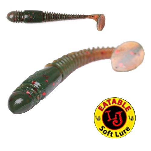 Виброхвосты Съедобные Lucky John Pro Series TIOGA 2.4in (06.20) 9шт Виброхвосты Съедобные Lucky John Pro Series TIOGA 2.4in (06.20) 9шт