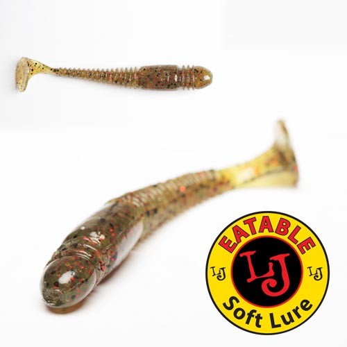 Виброхвосты Съедобные Lucky John Pro Series TIOGA 2.4in (06.20) 9шт Виброхвосты Съедобные Lucky John Pro Series TIOGA 2.4in (06.20) 9шт