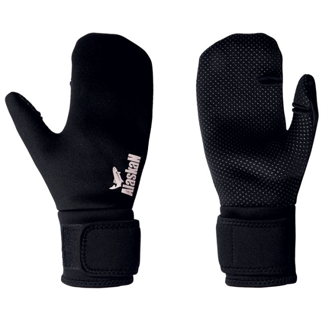 Варежки неопреновые Alaskan черн. Варежки неопреновые Alaskan черн.