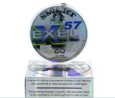 Леска монофильная Smart  Exel 57 50м (clear)