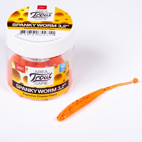 Слаги съедобные Lucky John Pro Series SPANKY WORM 3,2in (08.00) 10шт Слаги съедобные Lucky John Pro Series SPANKY WORM 3,2in (08.00) 10шт