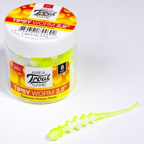 Слаги съедобные Lucky John Pro Series TIPSY WORM 2,8in (07.12) 8шт Слаги съедобные Lucky John Pro Series TIPSY WORM 2,8in (07.12) 8шт
