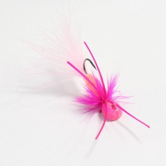 Джиг-таблетка форелевая,вязанная, крючок Hayabusa №2 Tula-SF (1 шт)