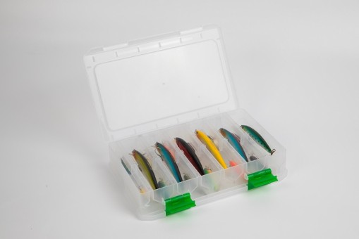 Коробка рыболова двухсторонняя FisherBox FB-240D (24x15x5 см)