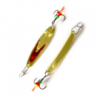  Блесна вертикальная Ecopro Судачья красн.флекс, 60мм