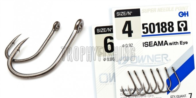 Крючок OWNER C'ultiva 50188 Iseama With Eye