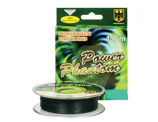 Шнур Power Phantom 4x, 150м (зеленый) Шнур Power Phantom 4x, 150м (зеленый)