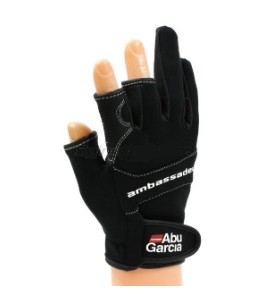 Перчатки Abu Garcia Stretch Neoprene Gloves  Black Перчатки Abu Garcia Stretch Neoprene Gloves  Black