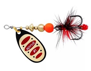 Блесна Вращающаяся "Sprut" Alba Ball System Spinner #2 