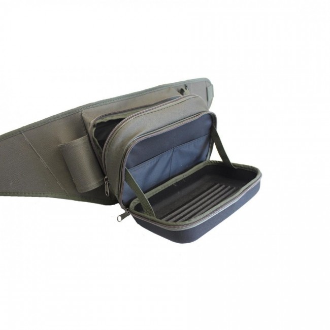 Сумка поясная с жесткой крышкой Fisherman Ф581