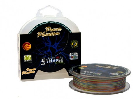 Шнур Power Phantom Synapse NANO PE 100m (мультиколор) Шнур Power Phantom Synapse NANO PE 100m (мультиколор)