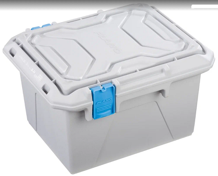 Ящик Plano Marine Storage BIN 10716 Marine Gry/Blu ABS Latch (41.3cm x 33cm x 24.1cm)