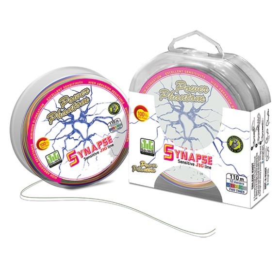 Шнур Power Phantom Synapse PE 110m  (мультиколор) 