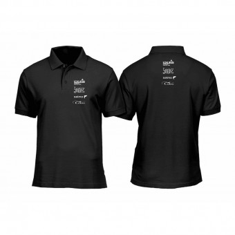 Футболка поло Norfin мультибрендовая (черная)