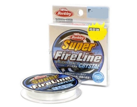 Плетеный шнур Berkley Super Fireline Crystal PE, 150м, Clear