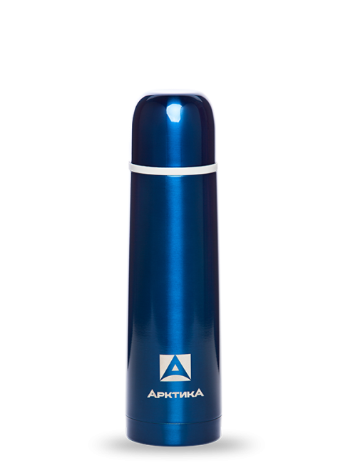 Термос Арктика с узким горлом классический, цветной