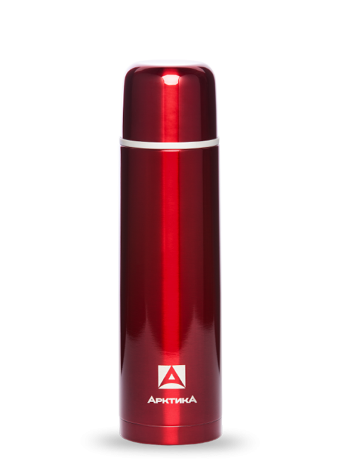 Термос Арктика с узким горлом классический, цветной