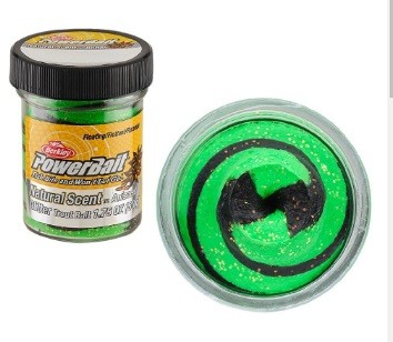 Паста Berkley Powerbait Blk & Spring Grn (анис)