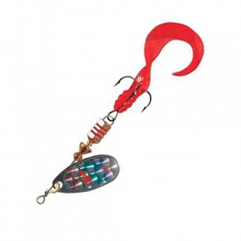 Блесна вращ. Mepps COMET Rainbo Twist Red, 1 (блистер)