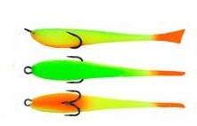 Рыбка поролоновая Grifon Сlassic с поджатым двойником (8см- 3шт)